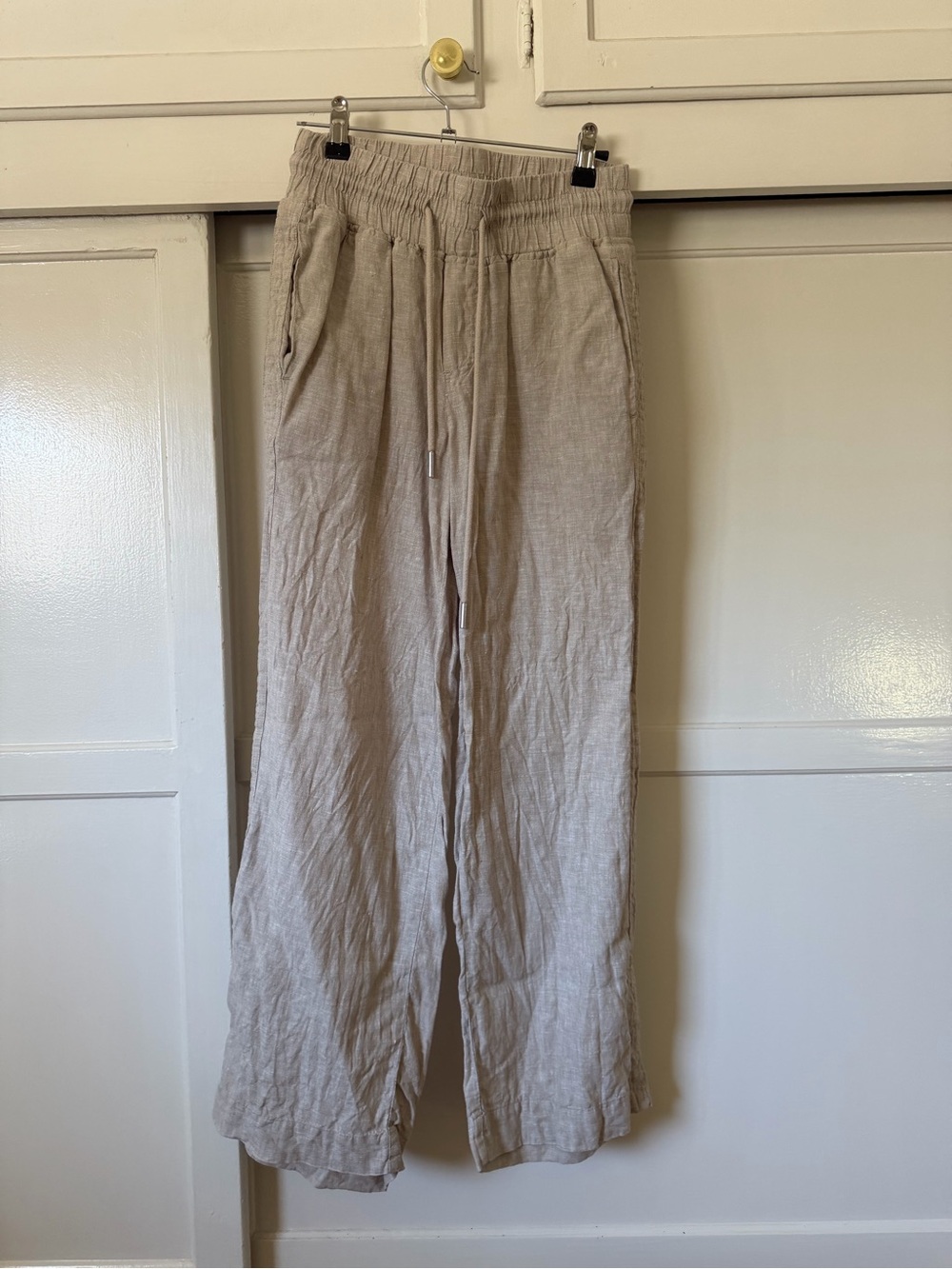 Quince 100% European Linen Wide Leg Pants